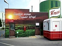 Unilever Knor Çayırova Fabrika Giydirme