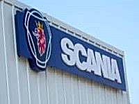 Scania Tabelası Yakın Çekim