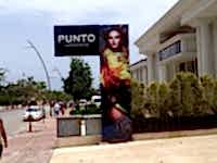 Punto Işıklı Totem Tabela