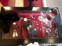 Ahşap aksesuar teşhir ünitesi