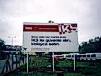 Otokoç Aydınlatmalı Yol Panosu