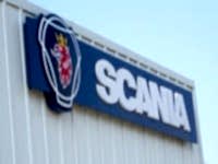 Scania Tabelası Yakın Çekim
