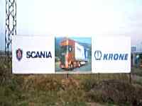 Scania Yol Tabelası