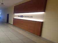 Temsa Yönetim Girişi Ahşap Dekorasyonu